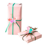 Gift Wrapping Butterfly with Clip in 6 Asst. Colours