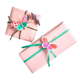 Gift Wrapping Butterfly with Clip in 6 Asst. Colours