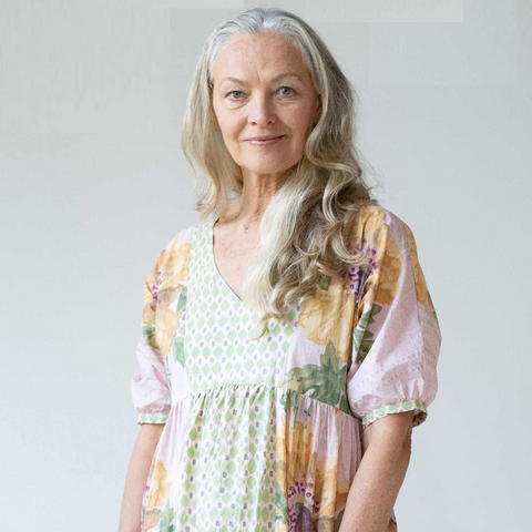 Celia dress Larkin in Organic Cotton