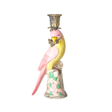 Ceramic Candle Holder in Bird Shape - Pink