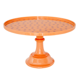 Melamine Cake Stand with Dots Print