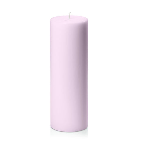 Lilac 7 x 20cm Pillar Candle