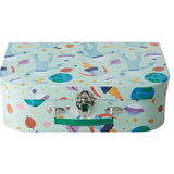 Kids Cardboard Suitcase with Space Print- 3 Sizes