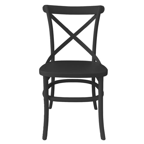 Croix Dining Chair Black Finish
