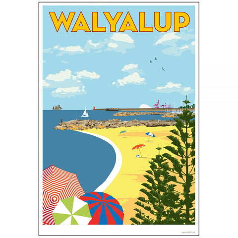 Vintage Fremantle Walyalup Print - 3 sizes