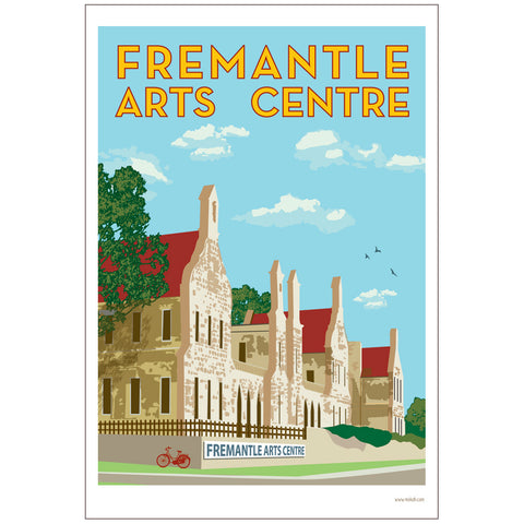 Vintage Fremantle Arts Centre Print - 3 Sizes