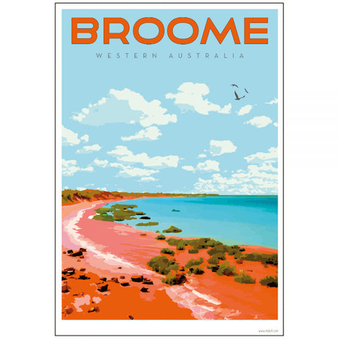 A4 Broome Print